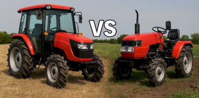 Трактор с кабиной или без? Сравнение рентабельности и комфорта