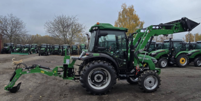 Фронтальний навантажувач (ковш щелепний) серія ТВ/КВ 50-90 к.с. Фронтальний навантажувач (ковш щелепний) серія ТВ/КВ 50-90 к.с.