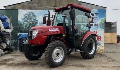 Минитрактор KENTAVR 404 SC пластиковая отделка кабины