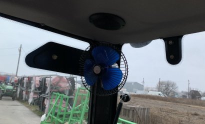 Минитрактор KENTAVR 404 SC пластиковая отделка кабины фото 10