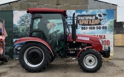 Минитрактор KENTAVR 404 SC пластиковая отделка кабины фото 3